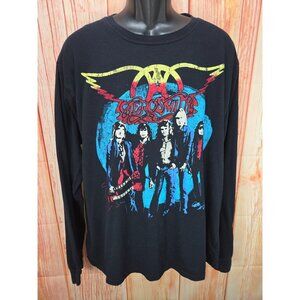 Aerosmith Rocks Tour Long Sleeve T-Shirt 2XL Cotton/Polyester Blend‎